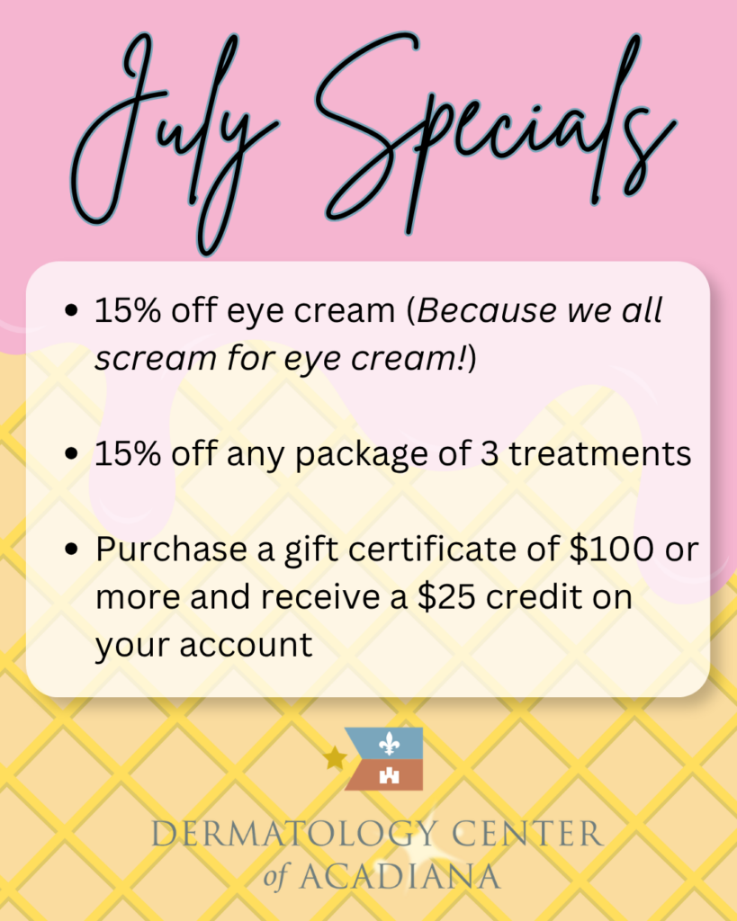 July 2026 Specials